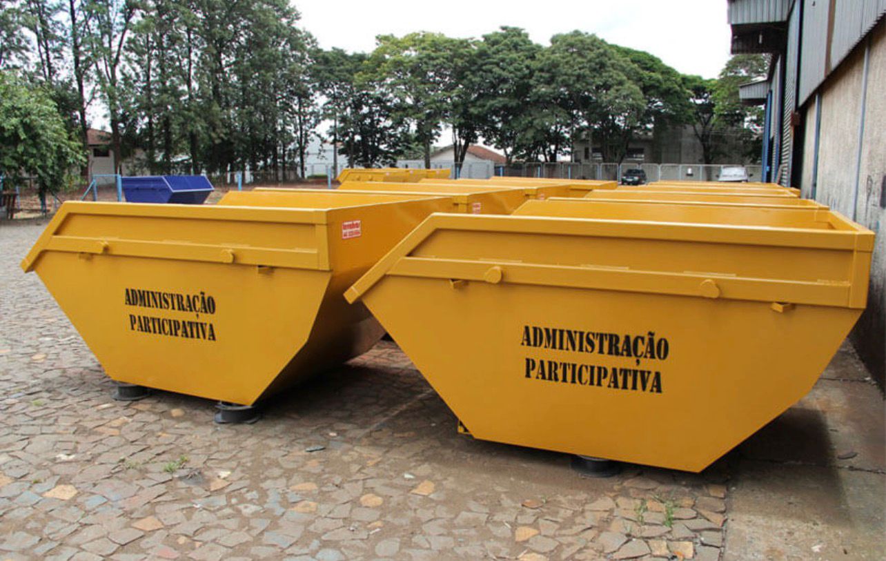 Caçambas para aluguel